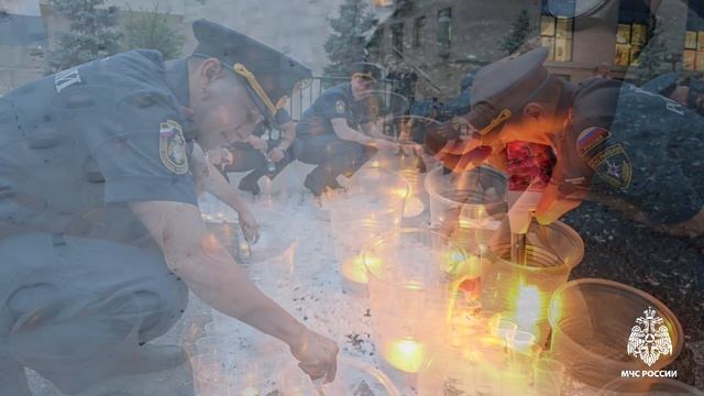 Международная акция «Огненные картины войны»