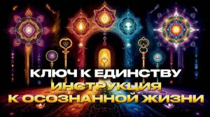KEYTOUNITY: Инструкция к Осознанной Жизни | Рассоздание программ | Эволюция сознания