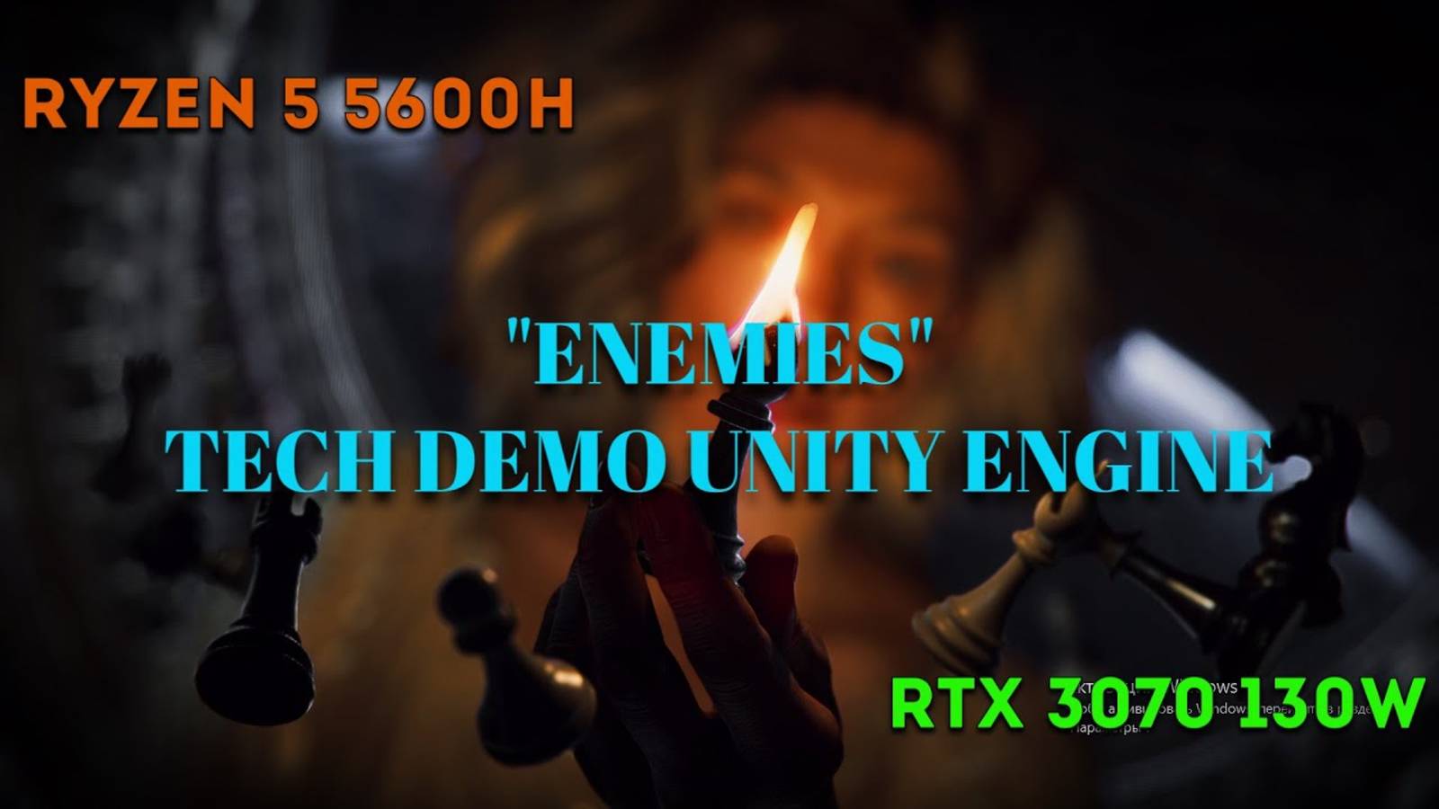 Enemies Tech Demo Unity Engine RTX 3070 8GB RT Ultra Settings | Lenovo Legion 5 смотреть онлайн