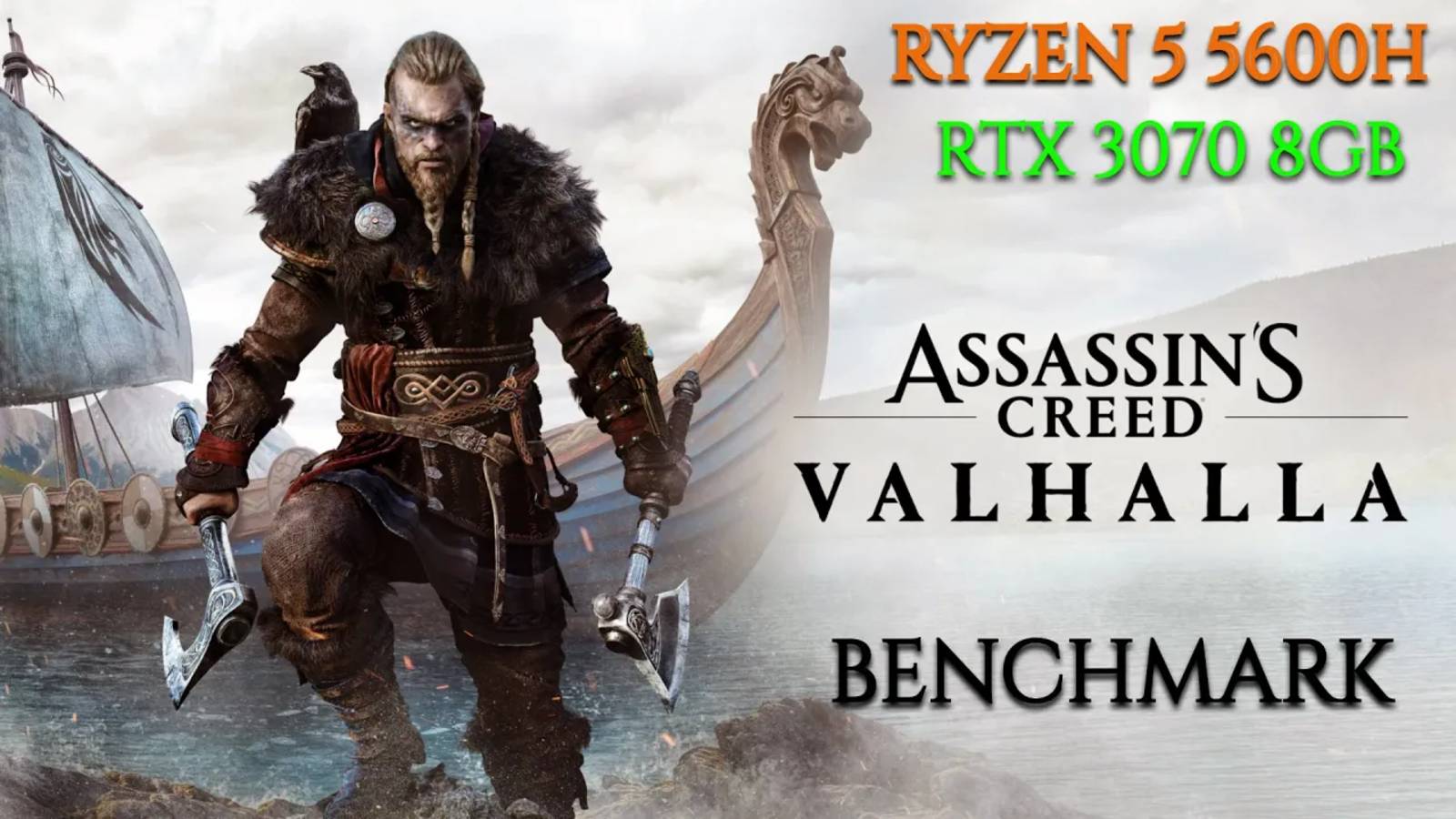 Assassin’s Creed Valhalla RTX 3070 8GB Ultra Settings | Lenovo Legion 5 смотреть онлайн