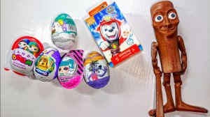 АСМР РАСПАКОВКА Киндер Сюрприз яйца и Сюрприз Бокс 👀🤯🥰🥚❤️