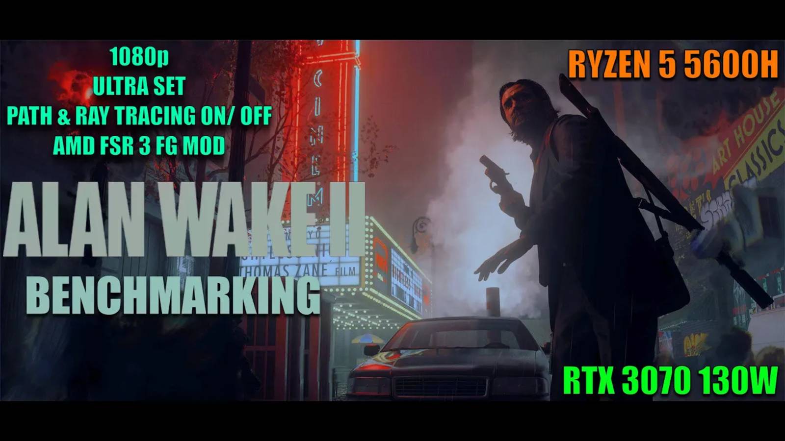 Alan Wake 2 PATH TRACING Ultra RTX 3070 FSR 3 Frame Generation Mod + DLSS смотреть онлайн
