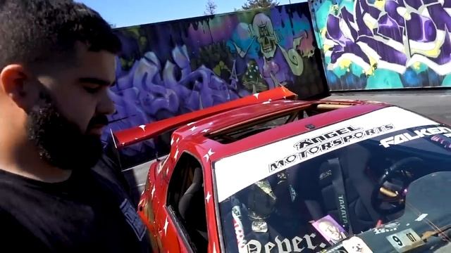 Hert Shreds His Fire Breathing Rotary Powered Mazda RX7 - The Twerkstallion! смотреть онлайн