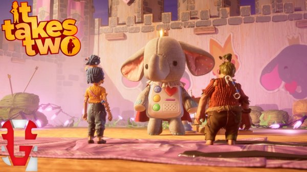 It Takes Two | Та самая сцена со слонихой | Русская озвучка | Games Voice | Без комментариев