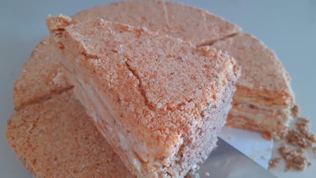 Хрустящий Торт Наполеон со сливочным кремом без заварной основы! смотреть онлайн