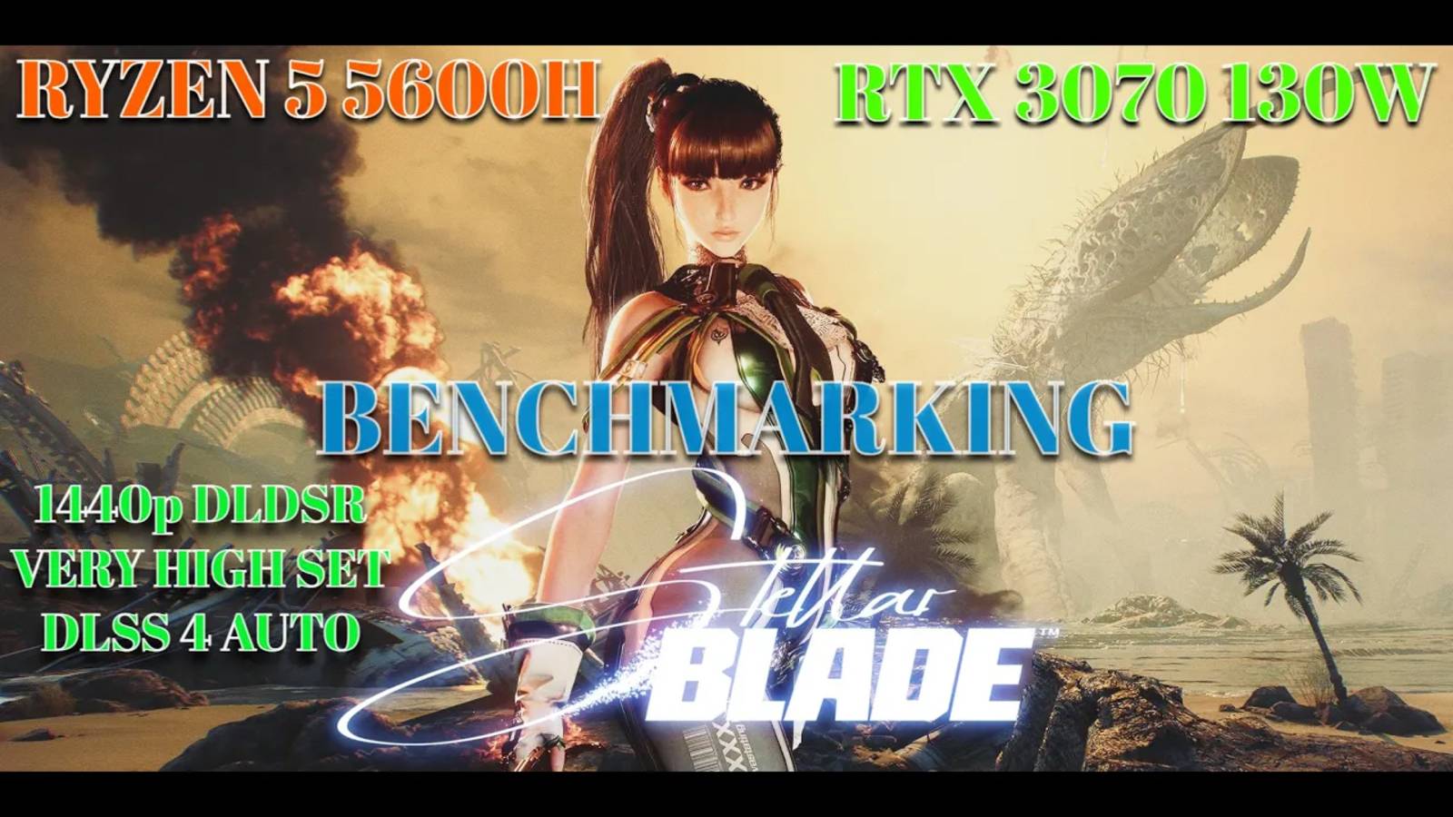 Stellar Blade 2K RTX 3070 ULTRA SET DLSS 4 | Lenovo Legion 5 смотреть онлайн