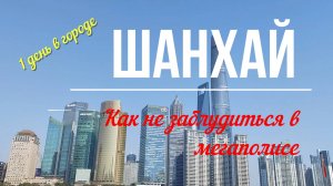 ШАНХАЙ. ТРАНЗИТОМ ЧЕРЕЗ КИТАЙ.