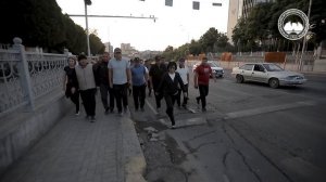 Ош шаарынын мэри Ж. Токторбаев таңкы рейддик кыдыруусун саат 06:00дө А.Навои көчөсүнөн баштады