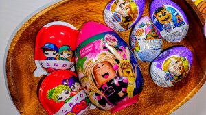 АСМР РАСПАКОВКА Киндер Сюрприз и Сюрприз Бокс для вашего удовольствия и удовлетворения 🥰👀🤯