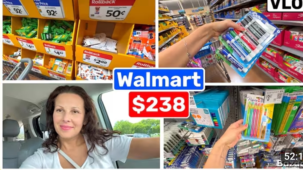 США ВЛОГ Большая закупка концтоваров Семейный ВЛОГ смотреть онлайн