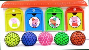 Мультики для детей. Гараж с антистрессовыми шариками и принцессами. Смотреть онлайн для малышей