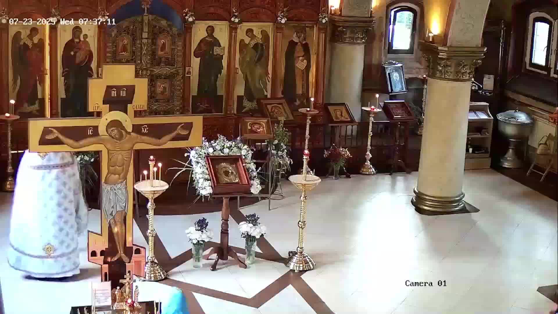 Божественная литургия. 23.07.2025 в 8-00. смотреть онлайн