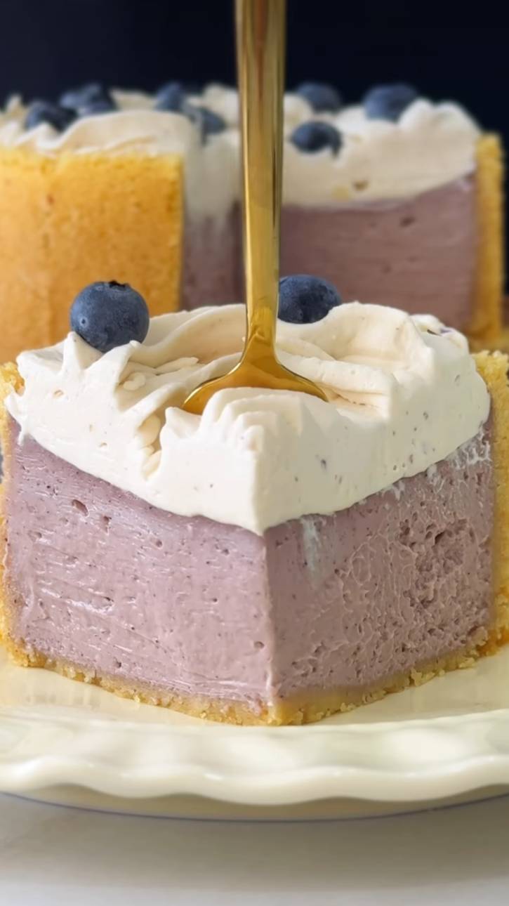 🔥РЕЦЕПТ ЧЕРНИЧНОГО чизкейка 🔥 смотреть онлайн