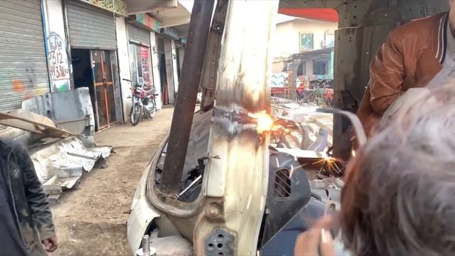 Аварийно восстановленная кабина Hino