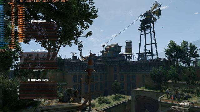 Dying Light 2 Stay Human 1080p максимум LOD140 - RTX 5090 + 9950X3D @ 5800 смотреть онлайн