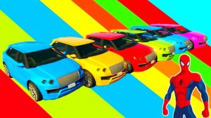 Мультики для детей про машинки Супергерои крушат джипы Смотреть мультфильмы для малышей про машинки
