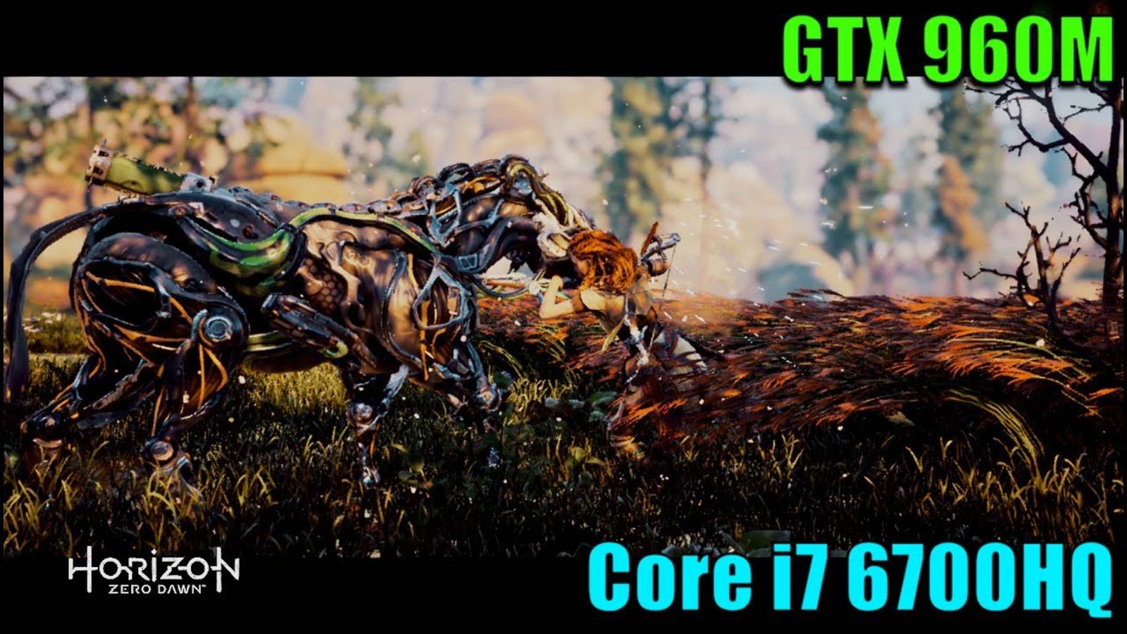 Horizon Zero Dawn GTX 960M 2GB Patch 1.06 | Core i7 6700HQ | PC Benchmark смотреть онлайн