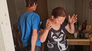 Утренние разборки в большой семье Ани и Саши Алеута.