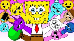 МЕГА КОМПИЛЯЦИЯ СПАНЧ БОБ СПРАНКОВ (ПОЛНЫЙ МЕГА СБОРНИК) | Sprunki SpongeBob Songs (Cover)