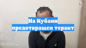 На Кубани предотвращен теракт