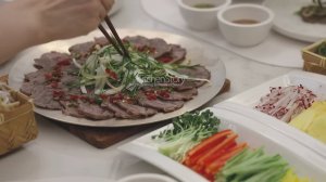 KitchenStory Стол для хорошего настроения🪴Холодный салат из говядины❄️🥕Летние булочки