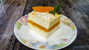 Супер запеканка из творога. Очень вкусно быстро приготовить.