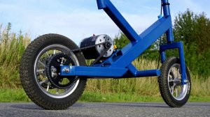 Изготовление электросамоката с цепным приводом