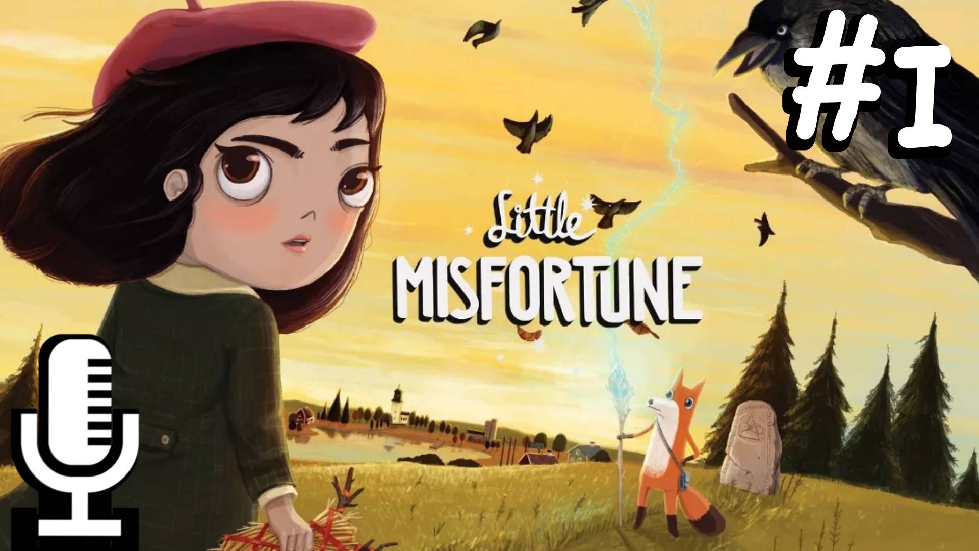 🔊Little Misfortune▶Прохождение 1