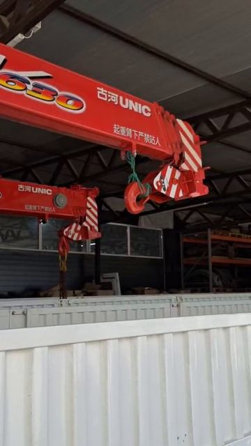 Кран-манипулятор Unic URV-630, 5 секций смотреть онлайн