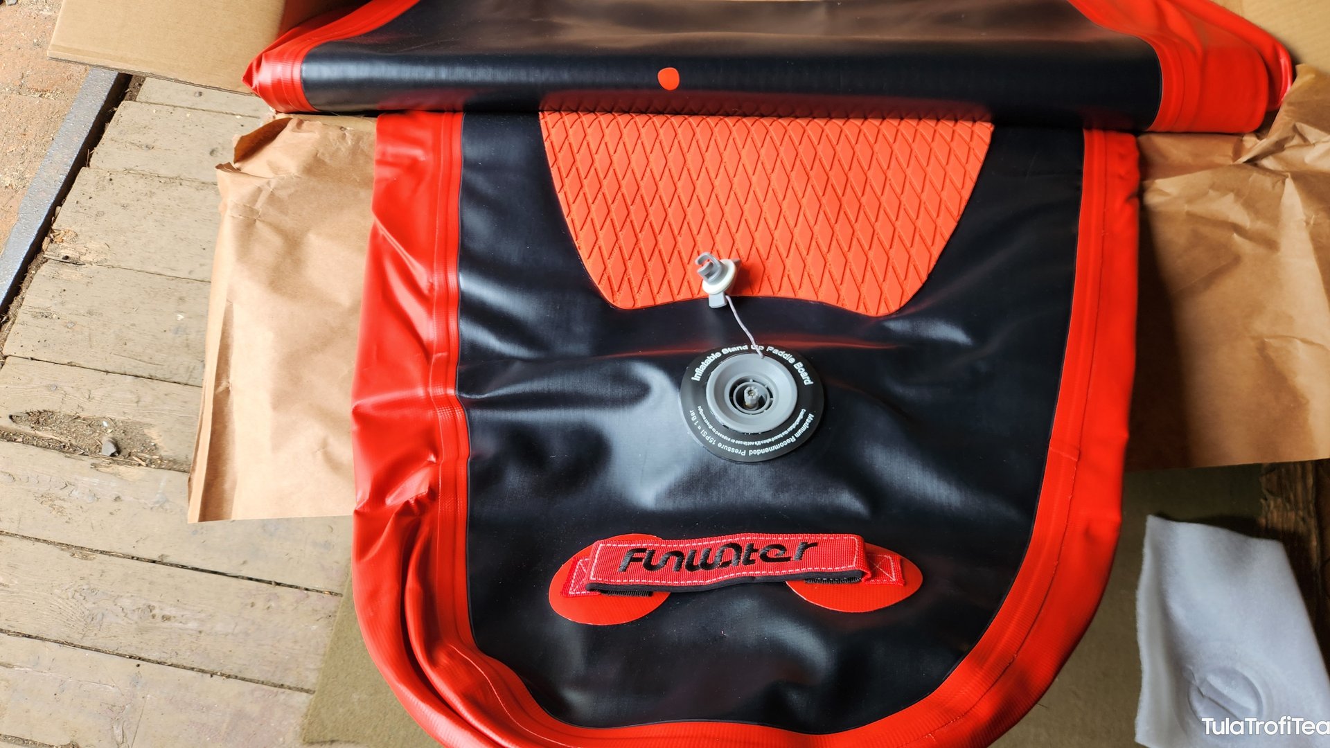 Сапборд двухслойный надувной sup доска 12,8 AQSEE смотреть онлайн