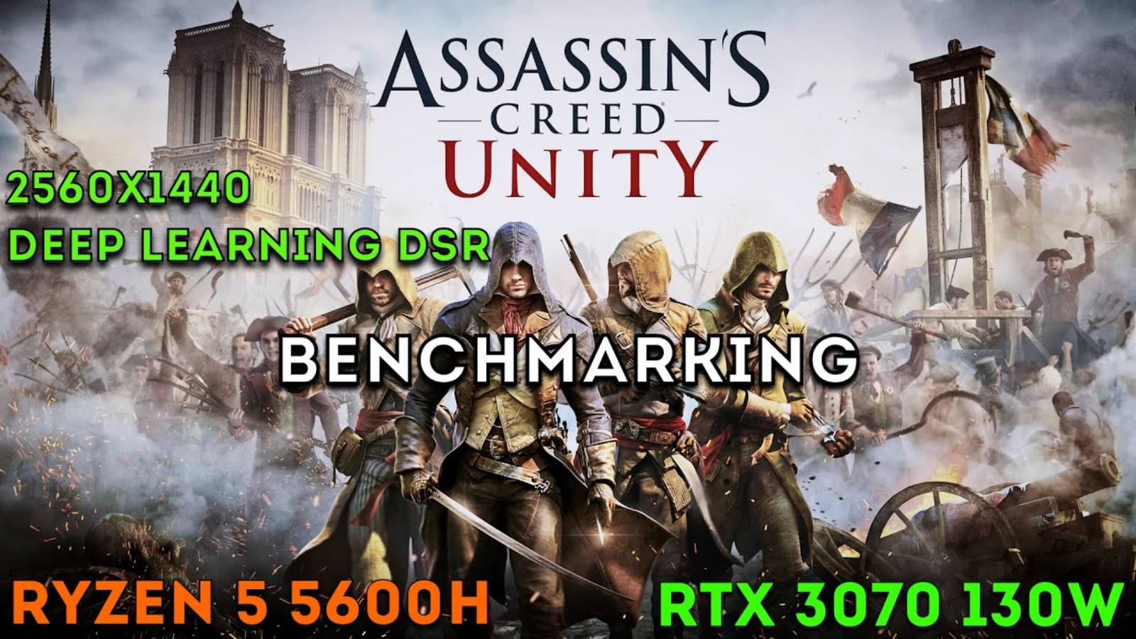 Assassin's Creed Unity DLDSR 2K RTX 3070 8GB Ultra Settings | Lenovo Legion 5 смотреть онлайн