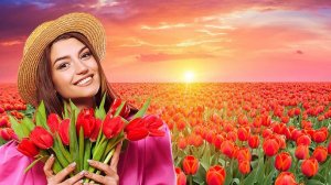 А я хочу тюльпанов море!