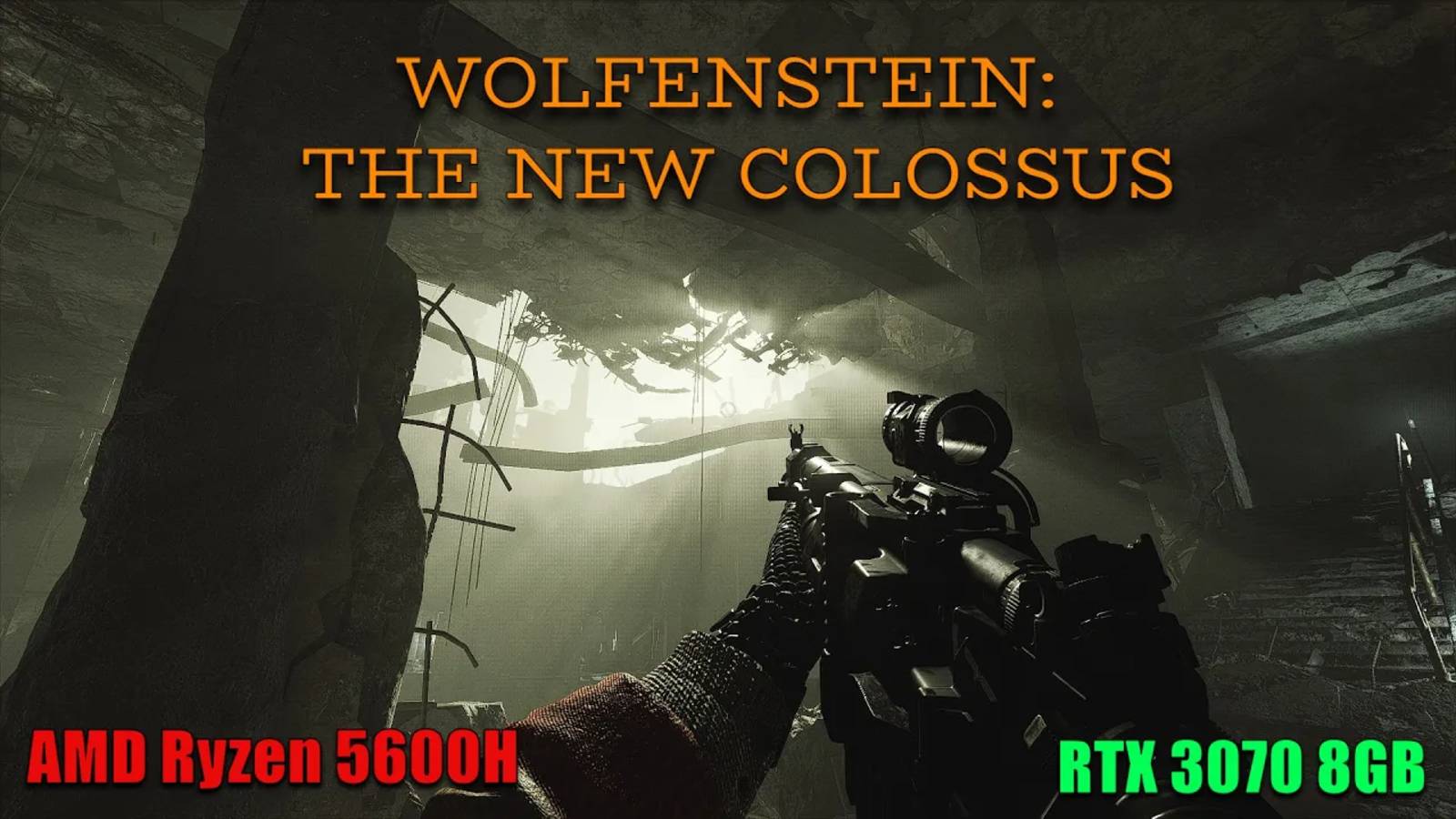 Wolfenstein: The New Colossus | RTX 3070 8GB Mein Leben! Settings | Lenovo Legion 5 смотреть онлайн