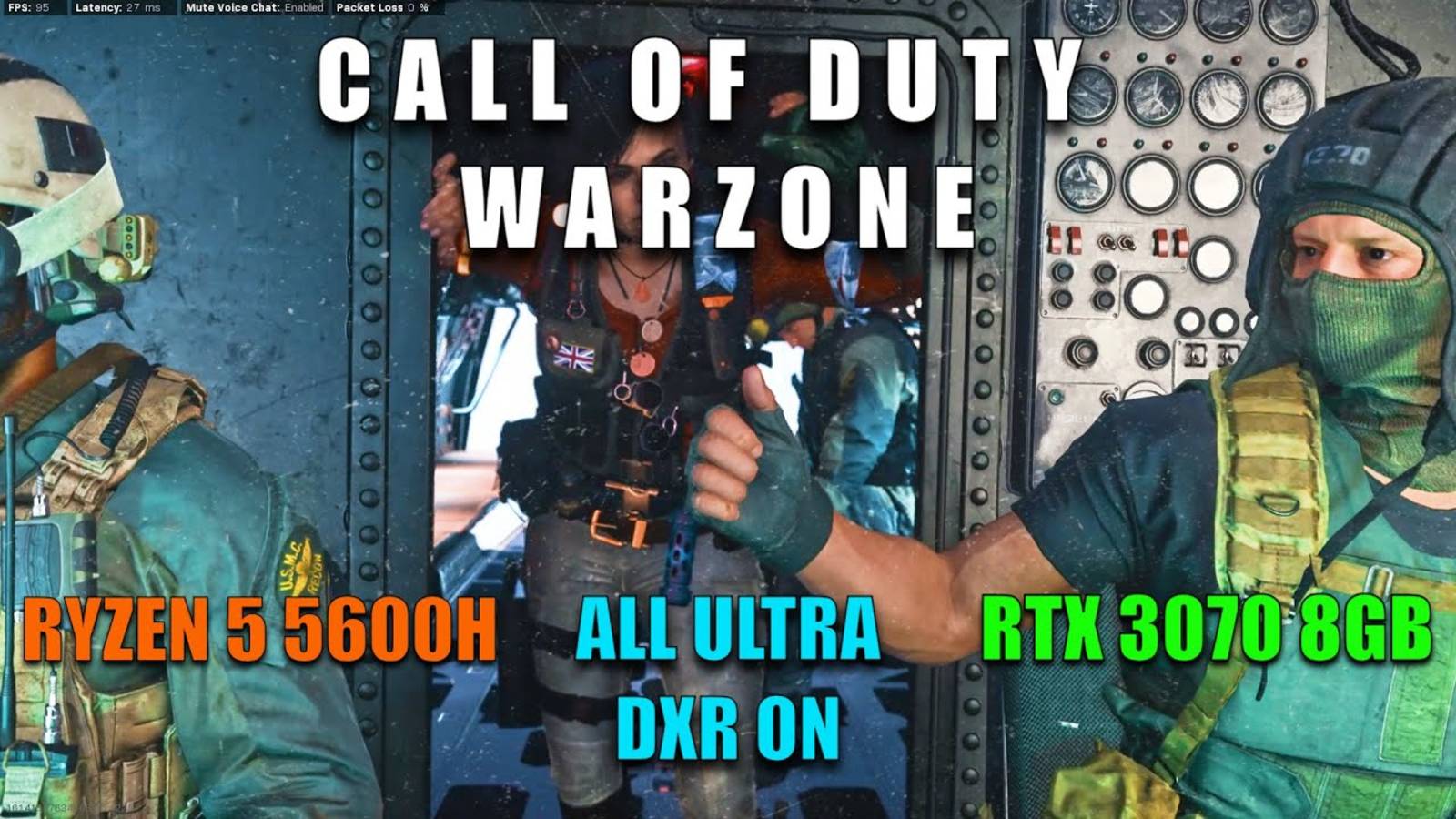 COD: Warzone RTX 3070 8GB RT Ultra Settings | Lenovo Legion 5 смотреть онлайн