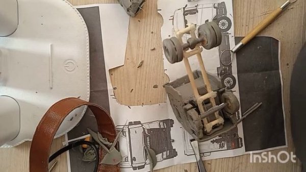 scania из пластилина 3 часть