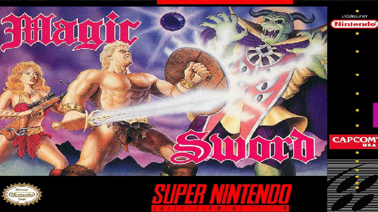 Magic Sword (SNES) Полное прохождение смотреть онлайн