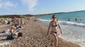 Любимовка в Севастополе. Обзор пляжа июль 2025