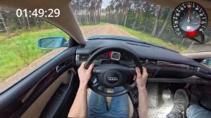 Audi A6 C5 Тест драйв по бездорожью