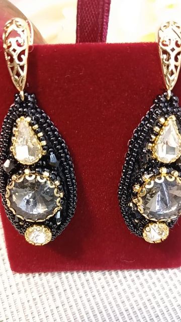 Серьги Вышивка смотреть онлайн