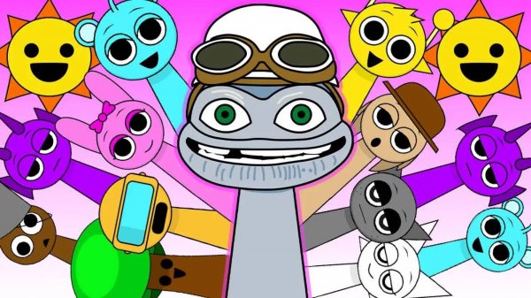 МЕГА КОМПИЛЯЦИЯ КРЕЙЗИ ФРОГ СПРАНКОВ | Sprunki Crazy Frog Song (Cover)