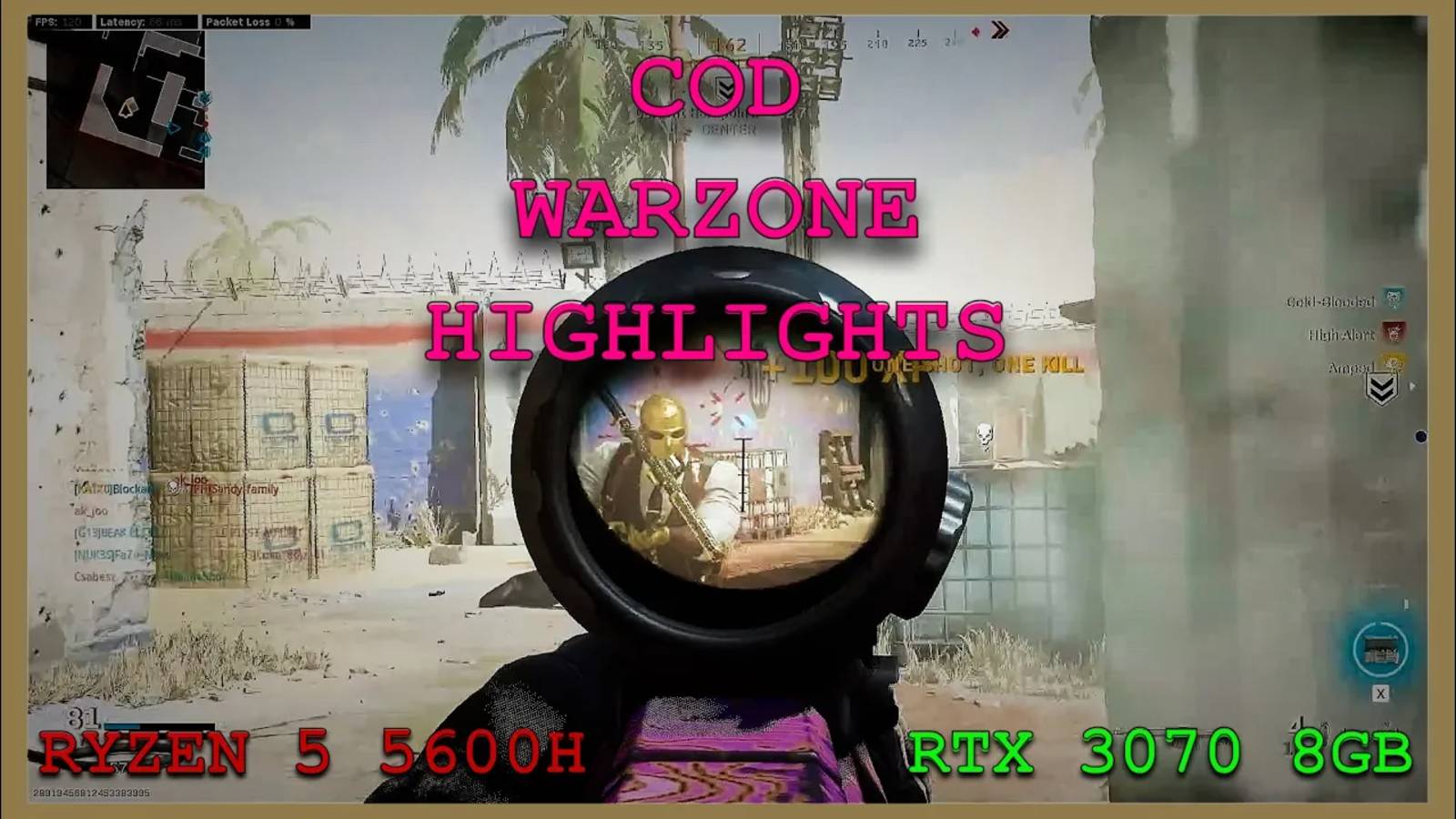 Call of Duty: Warzone Highlights. Plunder/ MP | Ryzen 5 5600H RTX 3070 смотреть онлайн