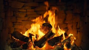 звук, расслабляющий звук костра.