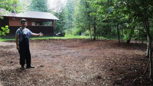 Вычистил лес для животных! Строю загон на хуторе!