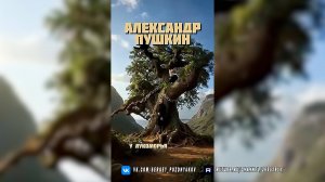 Александр Пушкин - Отрывок из Руслан и Людмила у Луклморья Дуб зеленый школа пушкин руслан кот