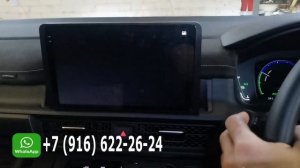 Honda Stepwgn 6 2024 - магнитола  Android и работа штатного кругового обзора