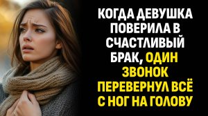 Жизненные истории. Когда девушка поверила в счастливый брак, один звонок. Слушать аудиорассказ