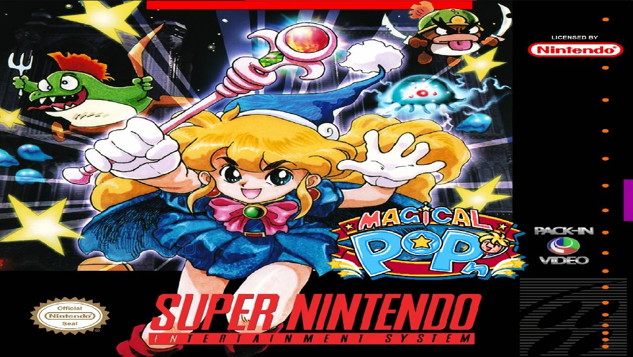 Magical Pop'n (SNES) Полное прохождение смотреть онлайн