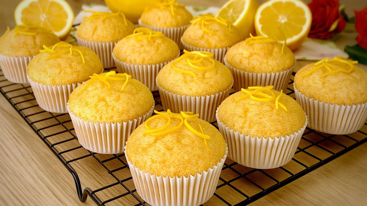 Не готовьте ничего, пока не увидите это... Самые вкусные лимонные кексы в мире