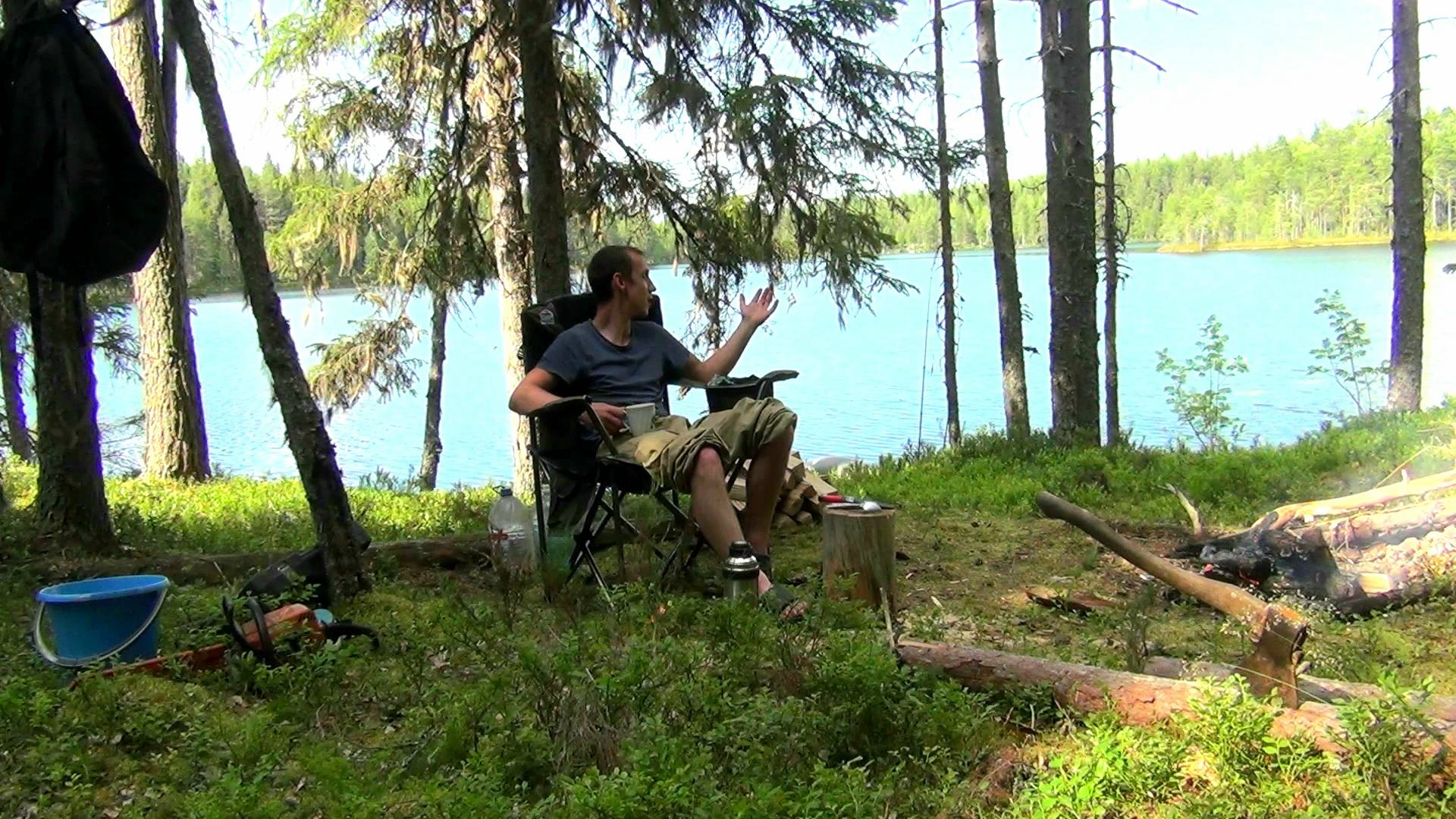 5 лет не мог доехать до этого озера! Рыбалка в необычайно красивом природном аквариуме!! смотреть онлайн