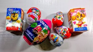 АСМР РАСПАКОВКА Киндер Сюрприз и Сюрприз Бокс 💥🥰👀